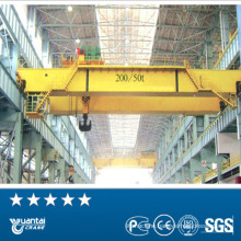 European Type Electric Heavy Duty Double Girder Trolley Overhead Crane for sale